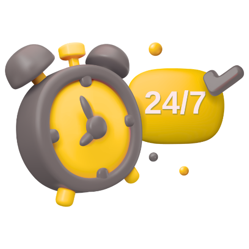 Marca ativa 24 horas 7 dias na semana